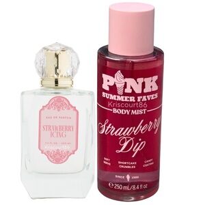 VSPINK Strawberry Icing Dip 2PC NEW FULL-SIZE